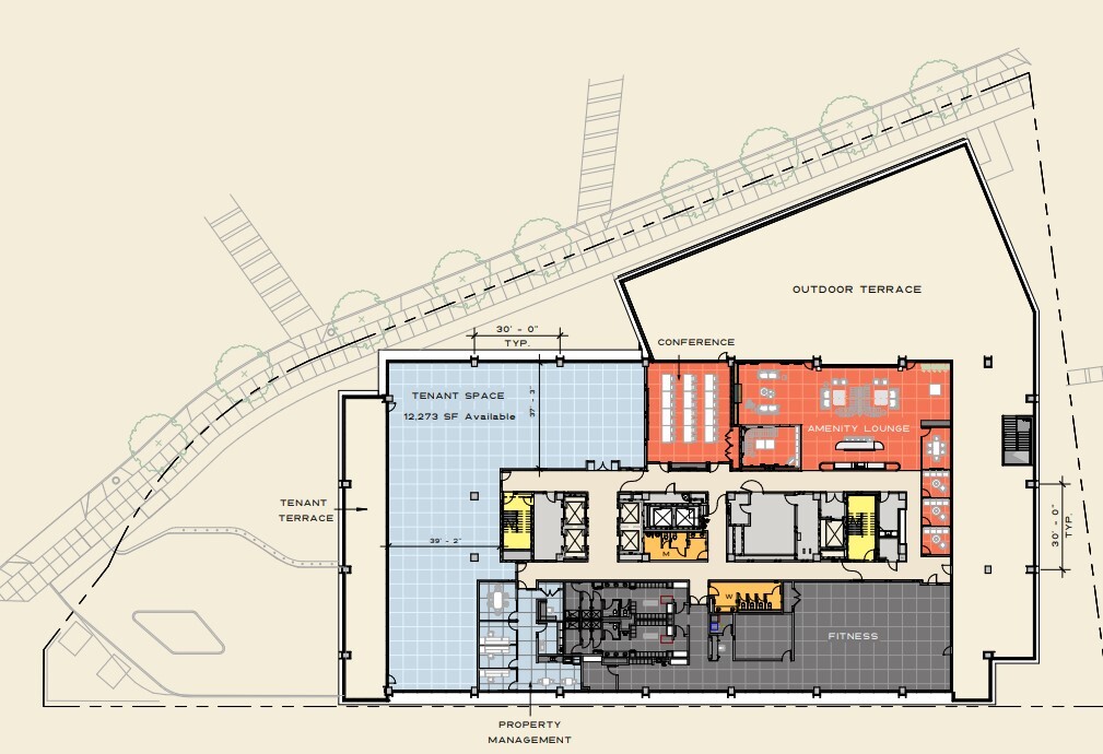 1050 Marietta St NW, Atlanta, GA à louer Plan d’étage– Image 1 sur 1