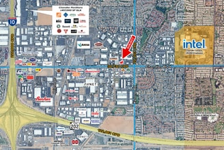 6170 W Chandler Blvd, Chandler, AZ - Vue aérienne  vue de carte - Image1