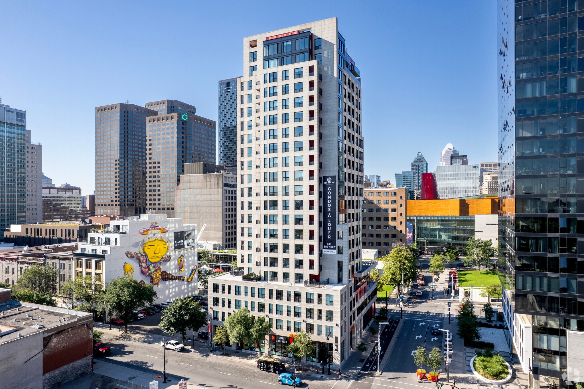 1445 St Clark, Montréal, QC à louer Photo de l’immeuble– Image 1 sur 13