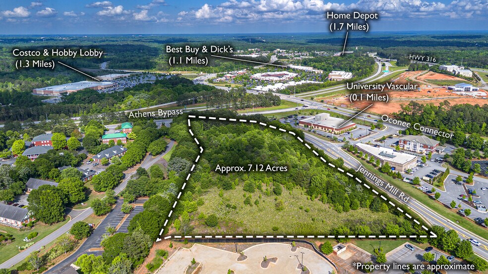 1331 Jennings Mill rd, Watkinsville, GA à vendre - Photo de l’immeuble – Image 2 sur 5