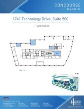 224 Airport Pkwy, San Jose, CA à louer Plan d’étage– Image 1 sur 1