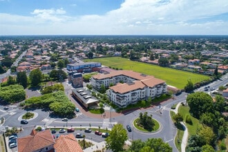 Gujan-Mestras - Vue aérienne vue de carte