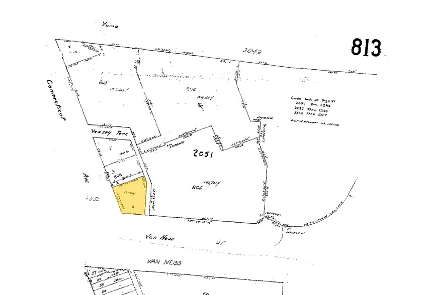 4201 Connecticut Ave NW, Washington, DC à louer - Plan cadastral – Image 2 sur 7