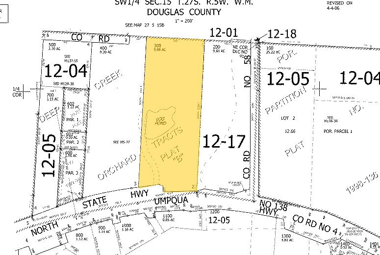 436 Quarry Rd, Roseburg, OR à vendre - Plan cadastral – Image 2 sur 10