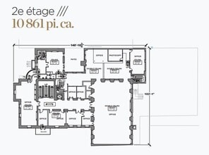 1175-1183 Pl Du Frère-André, Montréal, QC à louer Plan d’étage– Image 1 sur 1