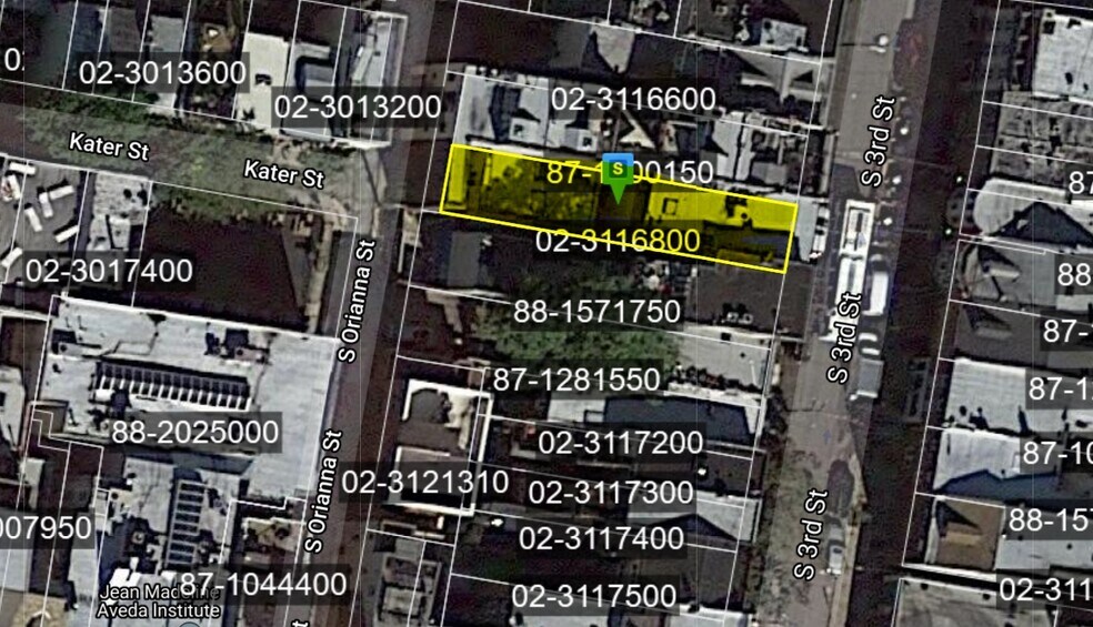 611 S Orianna St, Philadelphia, PA à louer - Plan cadastral – Image 3 sur 22