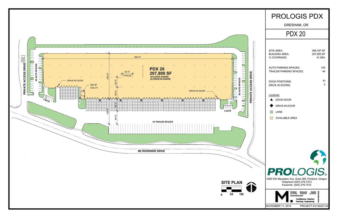 Plan de site
