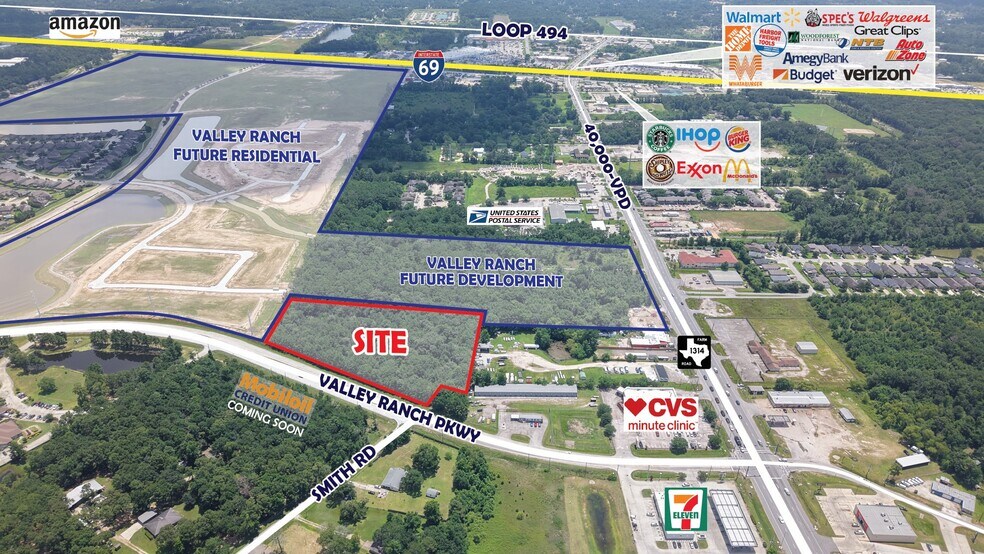 0 Valley Ranch Pkwy Pkwy, Porter, TX à vendre - Photo de l’immeuble – Image 3 sur 4