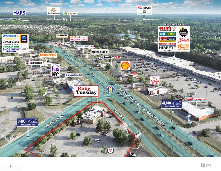 7490 Garners Ferry Rd, Columbia, SC à vendre - Photo de l’immeuble – Image 3 sur 7