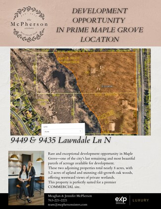 Plus de détails pour 9435 Lawndale Ln N, Maple Grove, MN - Terrain à vendre
