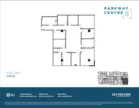 2805 Dallas Pkwy, Plano, TX à louer Plan d’étage– Image 1 sur 1