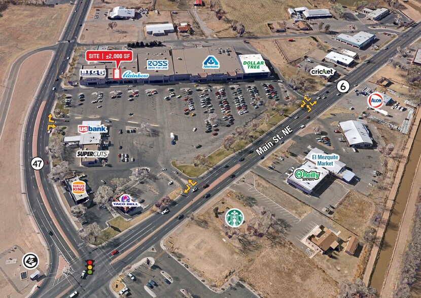 2353-2359 Main St SE, Los Lunas, NM à louer - Photo de l’immeuble – Image 3 sur 5