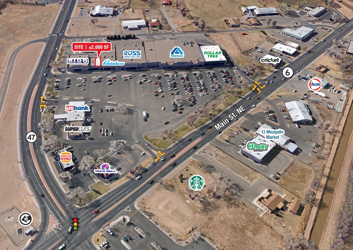 2421-2441 Main St SE, Los Lunas, NM à louer Photo de l’immeuble– Image 1 sur 4