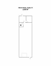660 N Neely St, Gilbert, AZ à louer Plan d’étage– Image 1 sur 1