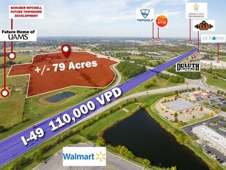 Plus de détails pour W Pleasant Grove Road, Rogers, AR - Terrain à vendre