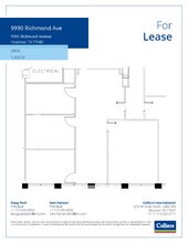 9990 Richmond Ave, Houston, TX à louer Plan d’étage– Image 1 sur 1