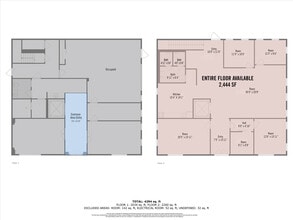 500 Durham Dr, Houston, TX à louer Plan d’étage– Image 1 sur 1