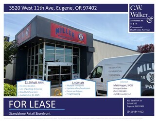Plus de détails pour 3520 W 11th Ave, Eugene, OR - Local commercial à louer
