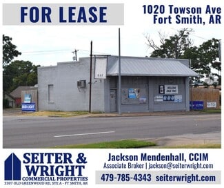 Plus de détails pour 1020 Towson ave, Fort Smith, AR - Local commercial à louer