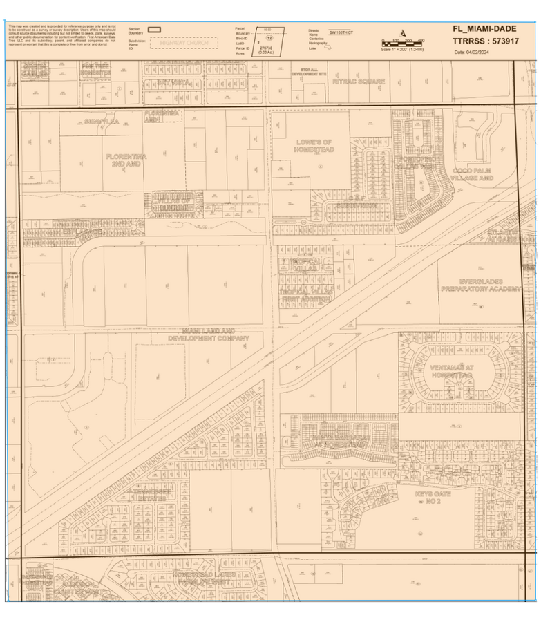 Plan cadastral
