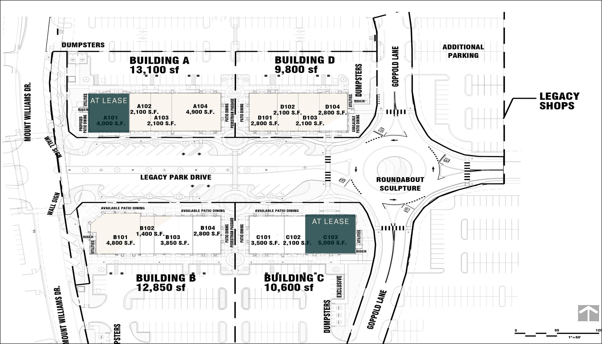 Legacy Park Dr & Mount Williams Dr, Norman, OK à louer Plan de site– Image 1 sur 1