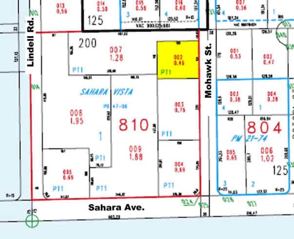 5430 W Sahara Ave, Las Vegas, NV à louer - Plan cadastral – Image 2 sur 50