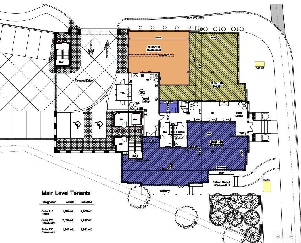 100 N Main St, Alpharetta, GA à louer Plan d’étage– Image 1 sur 2
