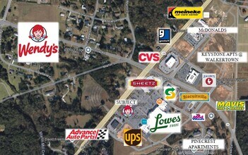 5170 Reidsville Rd, Walkertown, NC - VUE AÉRIENNE  vue de carte