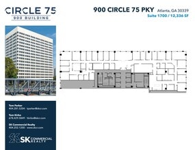 900 Circle 75 Pky SE, Atlanta, GA à louer Plan de site– Image 1 sur 1