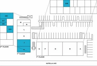 438 E Katella Ave, Orange, CA à louer Plan d’étage– Image 1 sur 4