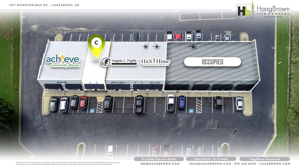 1817 Woodsprings Rd, Jonesboro, AR à louer - Plan de site – Image 2 sur 7