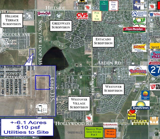 SWC Soncy & Perry Ave, Amarillo, TX à vendre - Autre – Image 2 sur 2