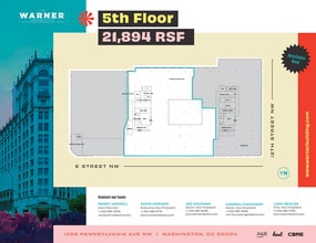 1299 Pennsylvania Ave NW, Washington, DC à louer Plan d’étage– Image 1 sur 1