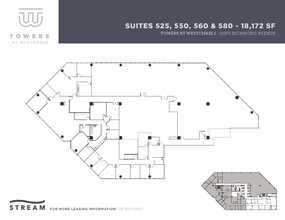 10370 Richmond Ave, Houston, TX à louer Plan d’étage– Image 2 sur 2