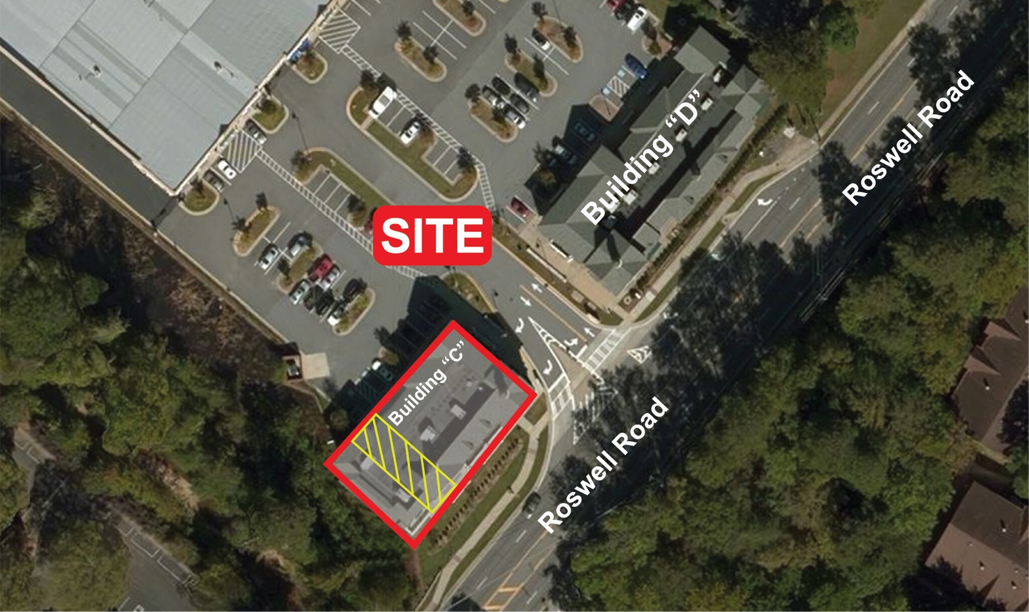 6780 NE Roswell Rd, Atlanta, GA à louer Aérien– Image 1 sur 12