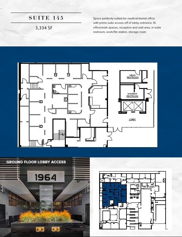 1964 Westwood Blvd, Los Angeles, CA à louer Plan d’étage– Image 1 sur 1