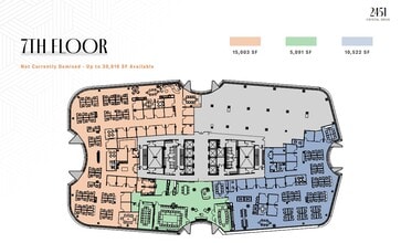 2451 Crystal Dr, Arlington, VA à louer Plan d’étage– Image 2 sur 2