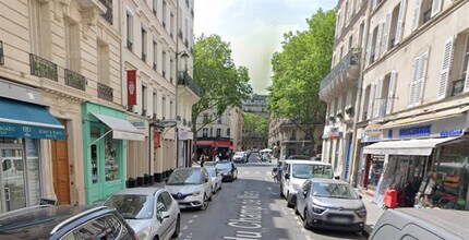 Paris - Vue aérienne  vue de carte