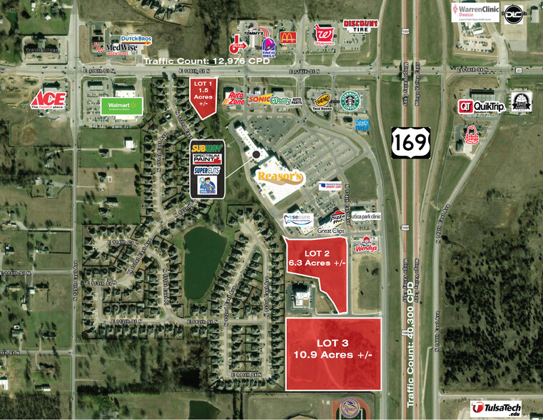 11298 N 135th E Ave, Owasso, OK à vendre - Aérien – Image 1 sur 1