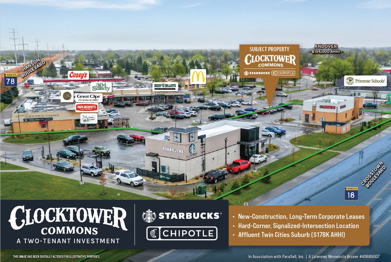 13632-13660 Crosstown Blvd NW, Andover, MN à vendre Photo principale– Image 1 sur 6