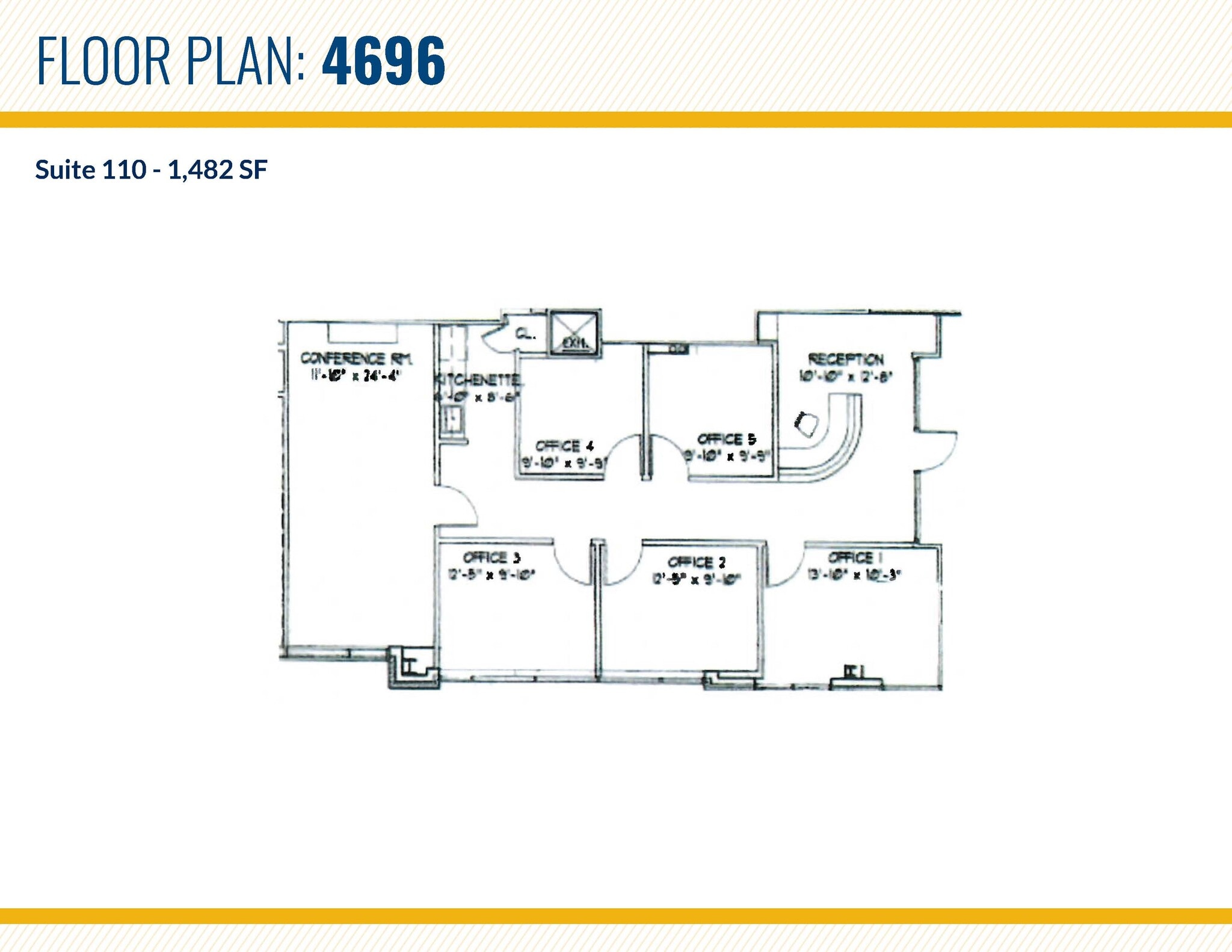 4692 Millennium Dr, Belcamp, MD à louer Plan d’étage– Image 1 sur 1