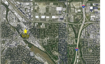 4917-4935 S 136th St, Omaha, NE - VUE AÉRIENNE  vue de carte