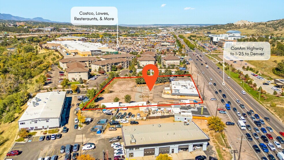 4664 N Nevada Ave, Colorado Springs, CO à vendre - Aérien – Image 2 sur 7