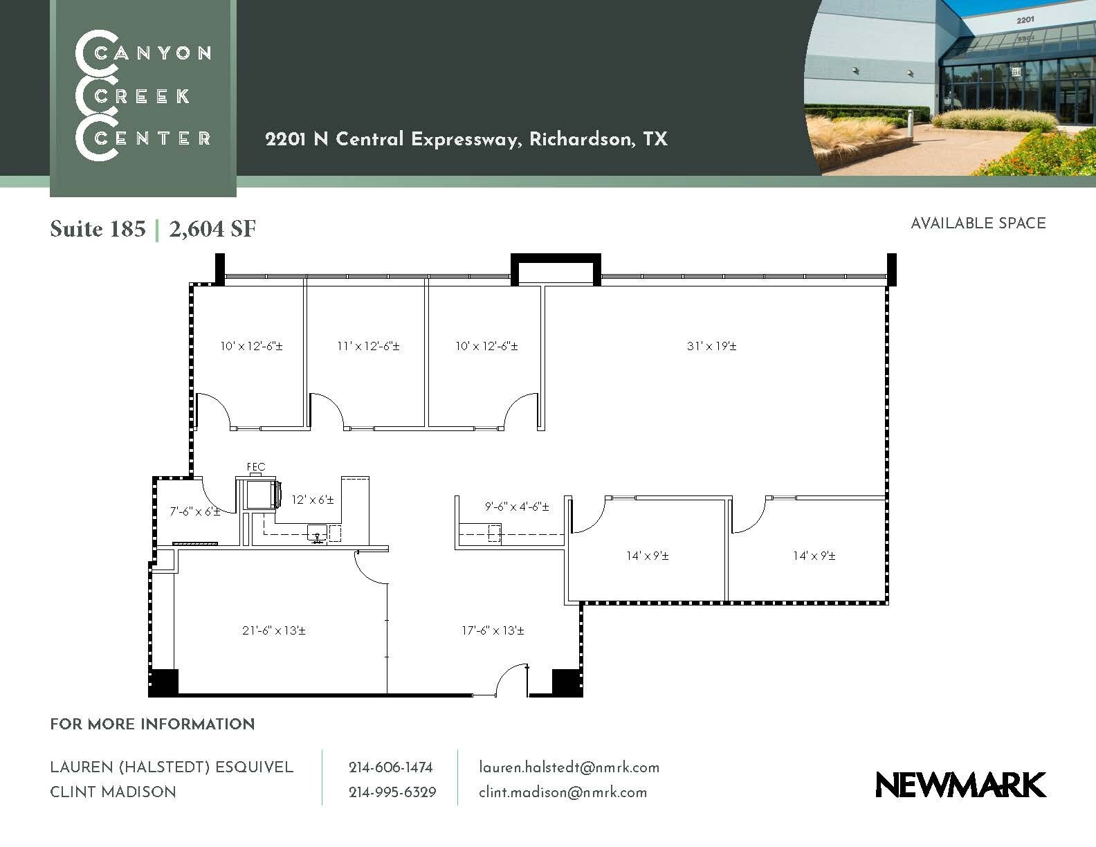 2201 N Central Expy, Richardson, TX à vendre Plan d’étage– Image 1 sur 1