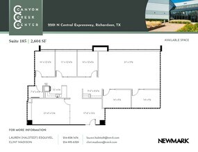 2201 N Central Expy, Richardson, TX à vendre Plan d’étage– Image 1 sur 1