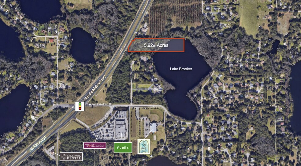 19447 N Dale Mabry Hwy, Lutz, FL à vendre - Aérien – Image 2 sur 4