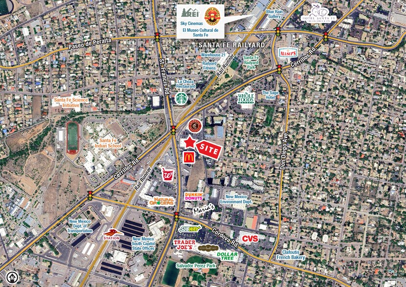1005 S St Francis Rd, Santa Fe, NM à louer - Photo de l’immeuble – Image 2 sur 11