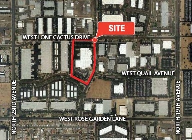 2102 W Quail Ave, Phoenix, AZ à louer - Aérien – Image 2 sur 9