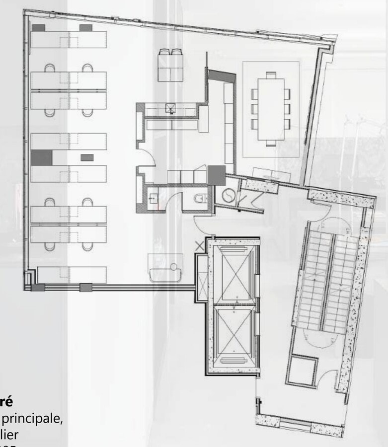 1195 Rue Wellington, Montréal, QC H3C 1W1 - Lot 302 - - Plan d’étage - Image 1 of 9