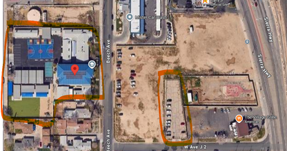 44339 Beech Ave, Lancaster, CA - VUE AÉRIENNE  vue de carte